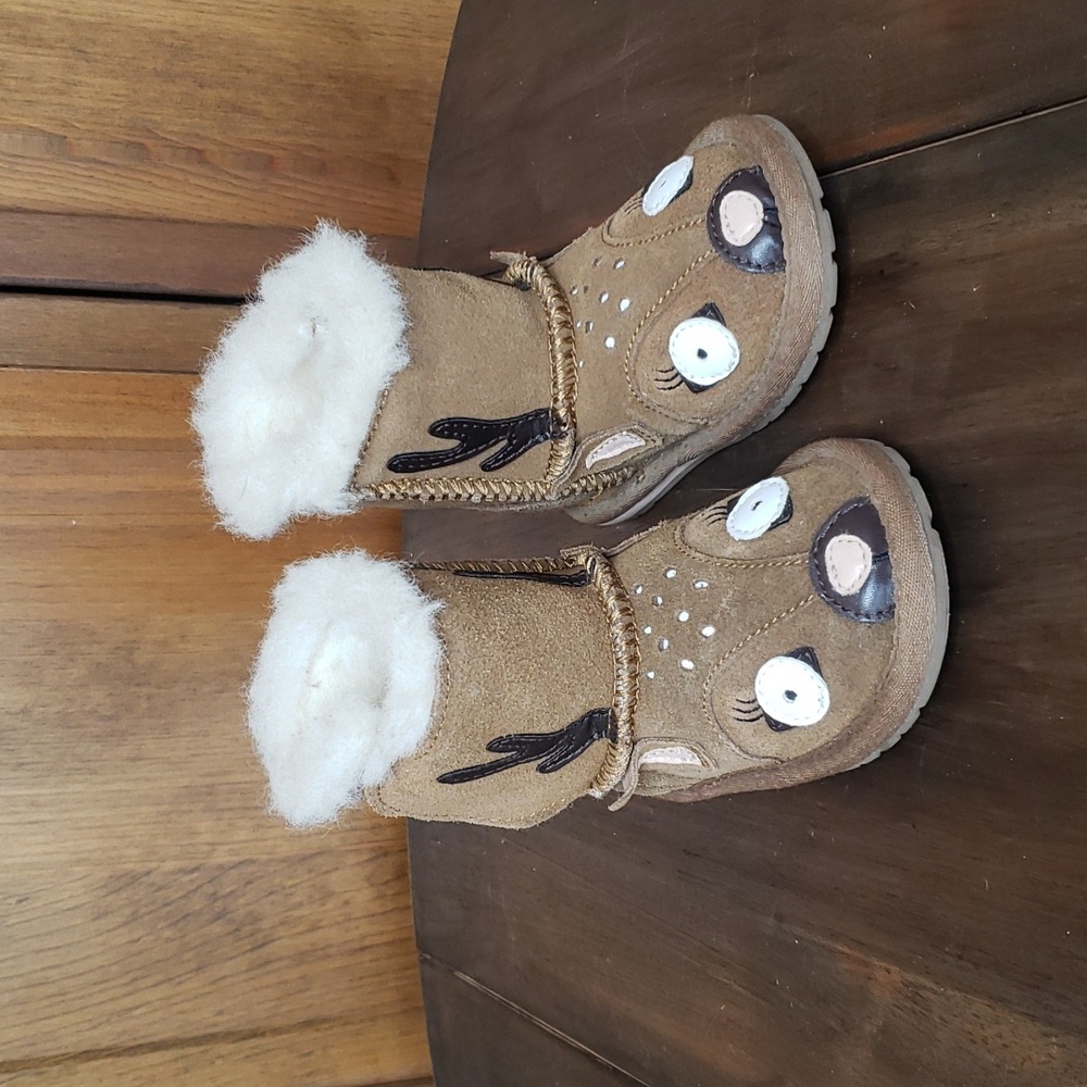 Emu Australia Deer Walker Suede Boots Sz 18-24M